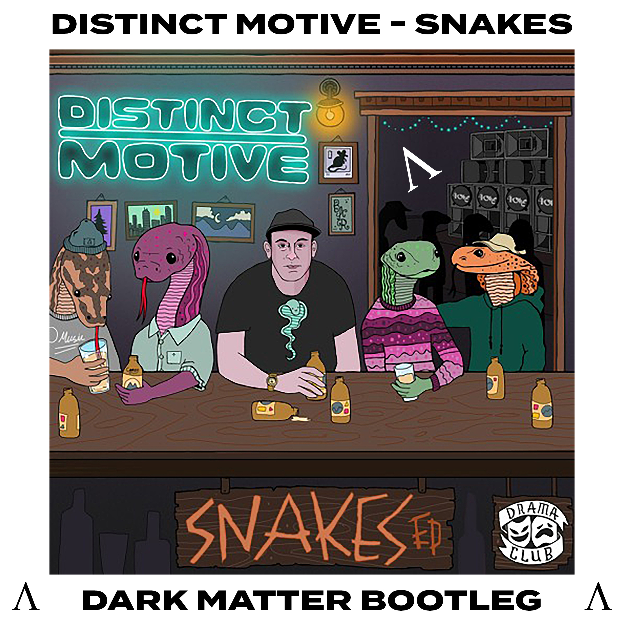 DISTINCT MOTIVE - SNAKES (DARK MATTER BOOTLEG) Artwork